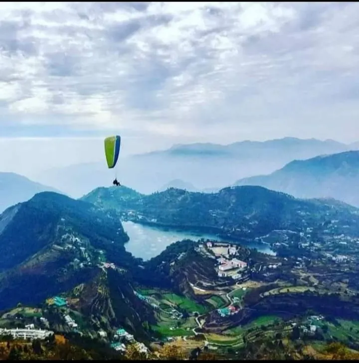 Adventure Paragliding, Recreational Paragliding, In Bhimtal, Nainital, Uttarakhand